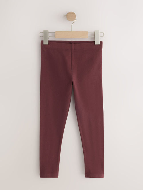 Chocolate Brown Regular Fit Leggings (3-16yrs)