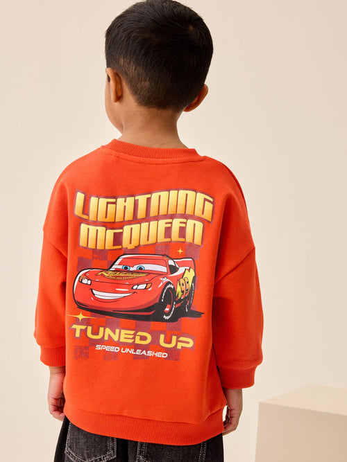 Red Cars Printed Sweatshirt (3mths-8yrs)