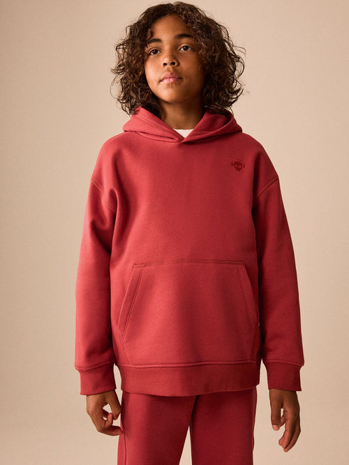 Rust Skull Overhead Hoodie (3-16yrs)
