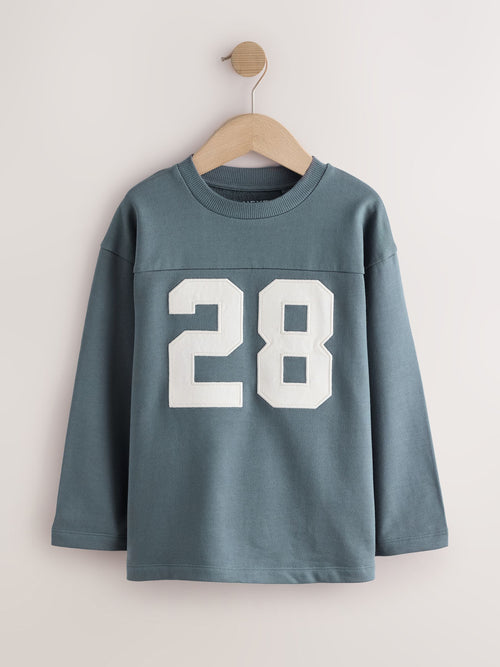 Mineral Long Sleeve Heavyweight Varsity T-Shirt (3-16yrs)