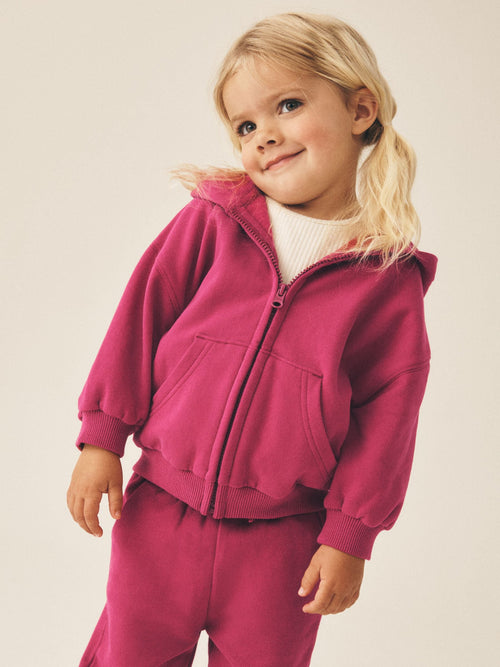 Pink Berry Zip Up Hoodie (3mths-7yrs)