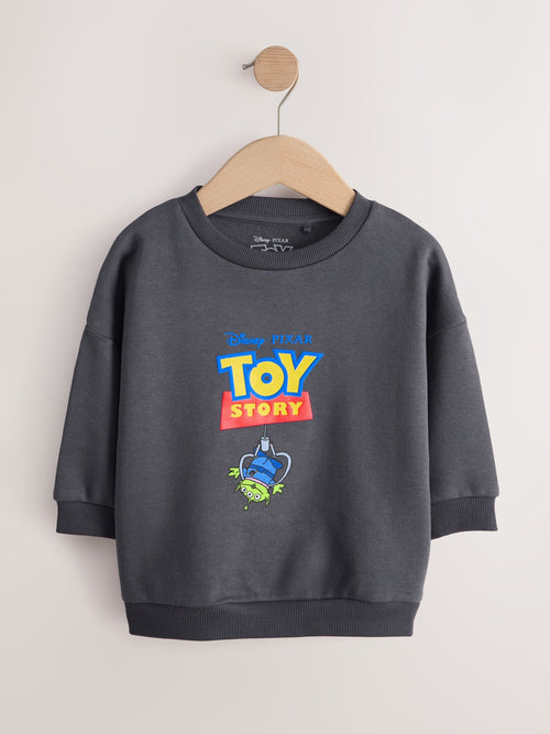 Charcoal Grey Toy Story Crew Sweat Top (3mths-7yrs)