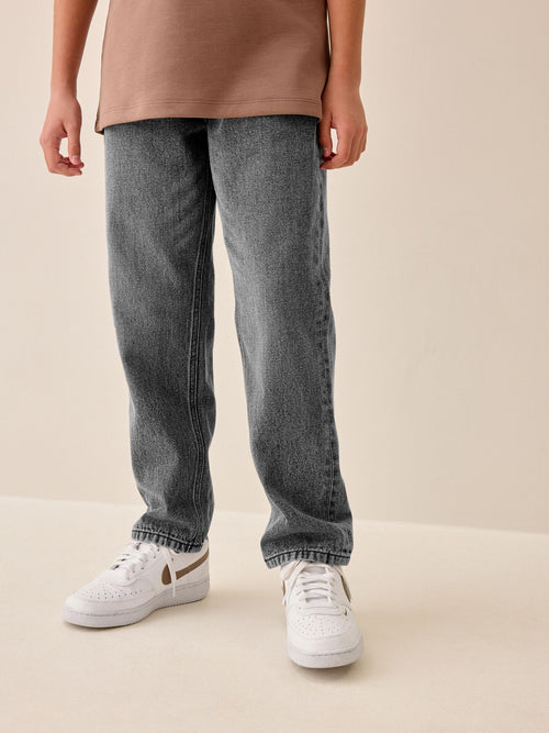 Grey Denim Regular Fit Stretch Jeans (3-17yrs)