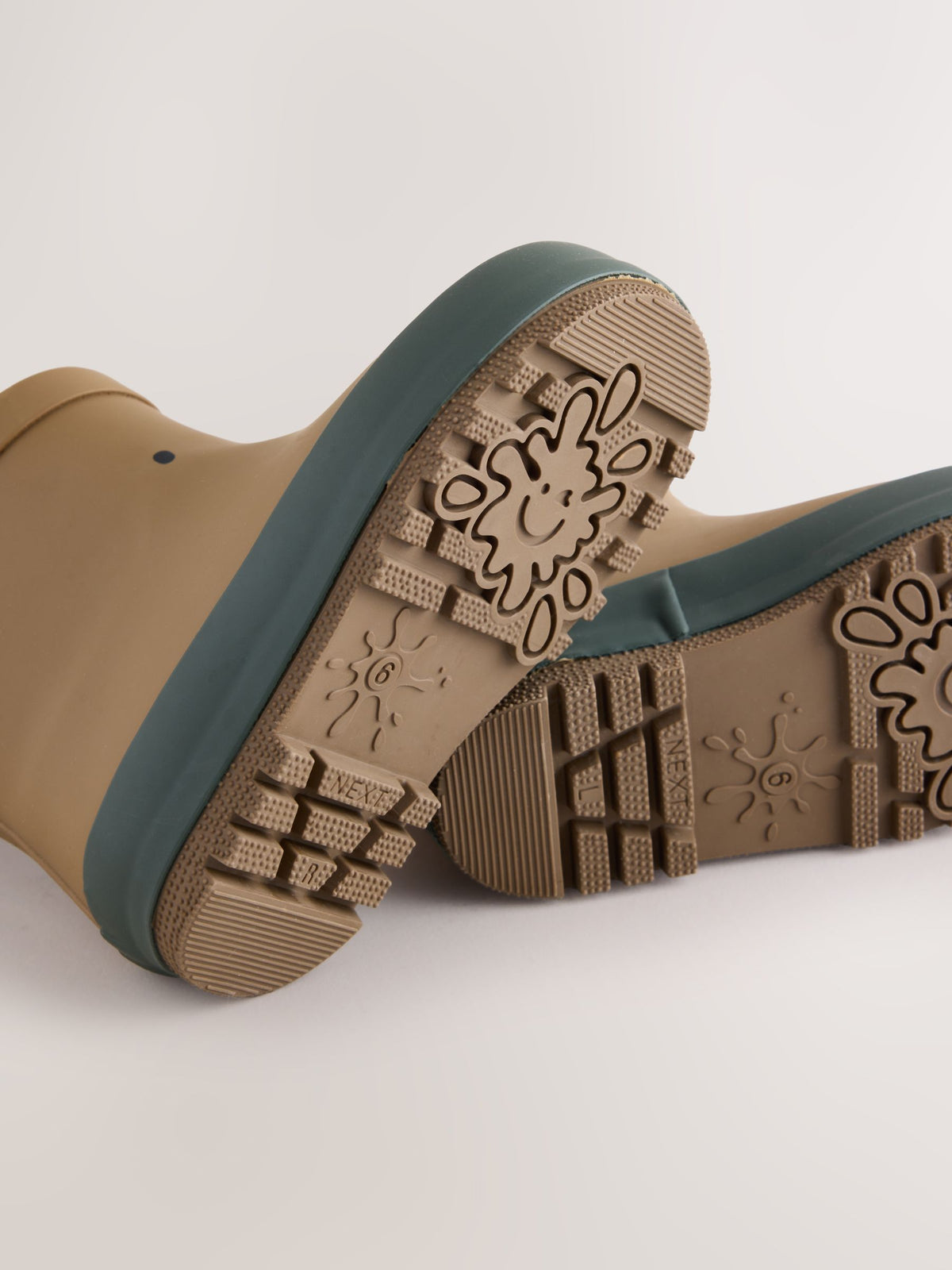 Brown Bear Warm Lined Ankle Wellies