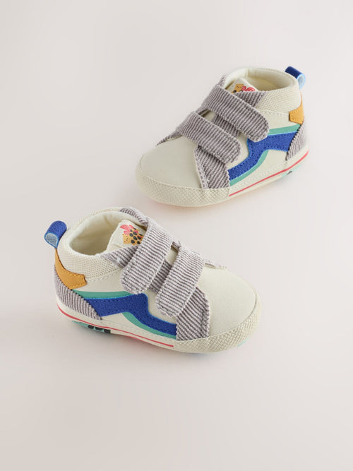 Multi Safari Hitop Baby Trainers (0-2mths)