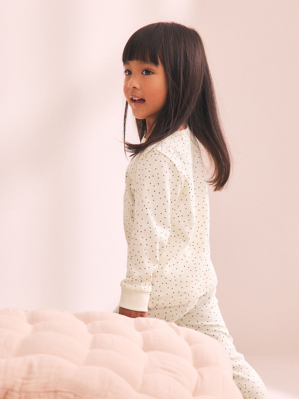 Pink/Brown Ditsy Print Snuggle Pyjamas 3 Pack (9mths-12yrs)