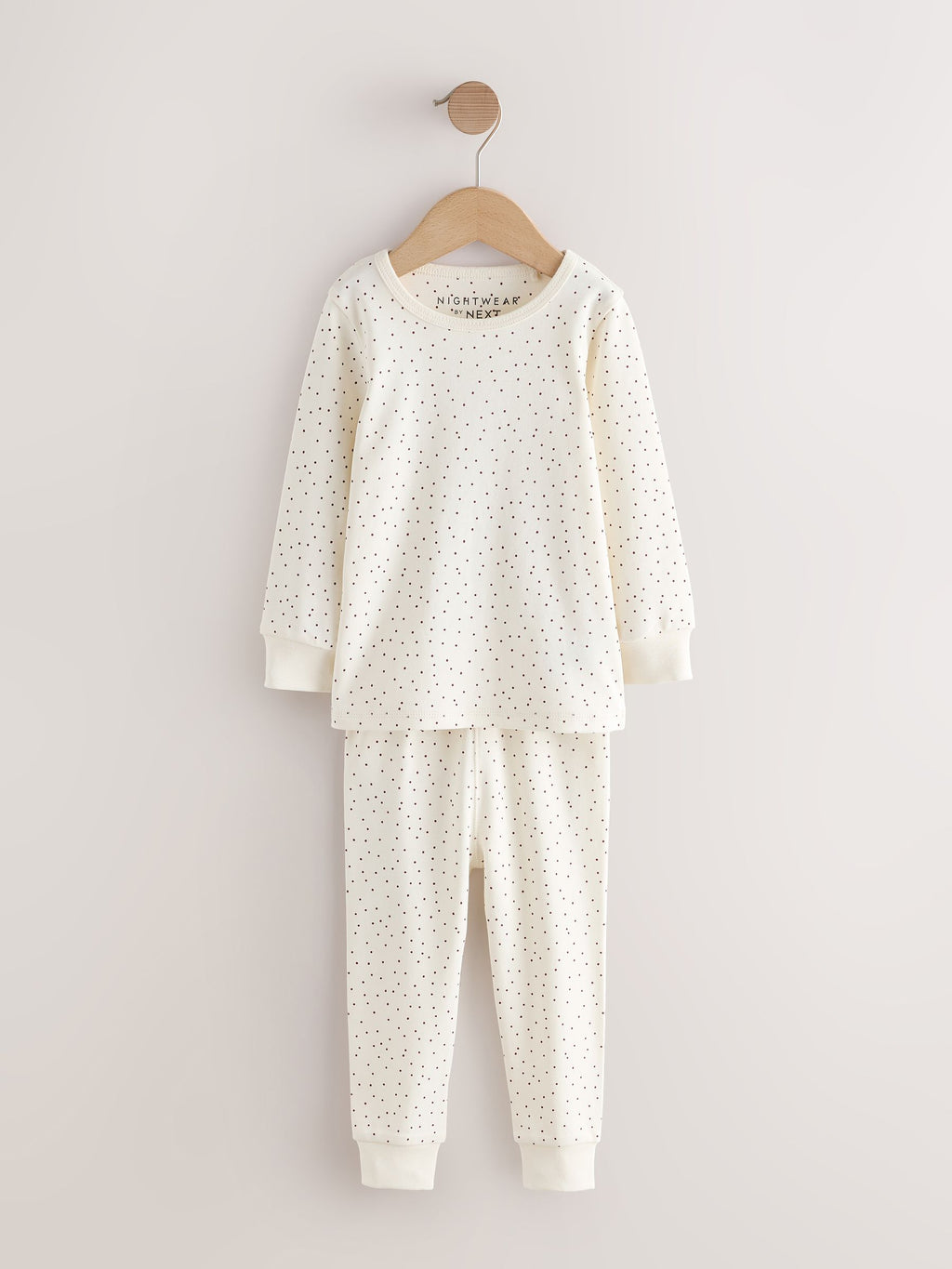 Pink/Brown Ditsy Print Snuggle Pyjamas 3 Pack (9mths-12yrs)