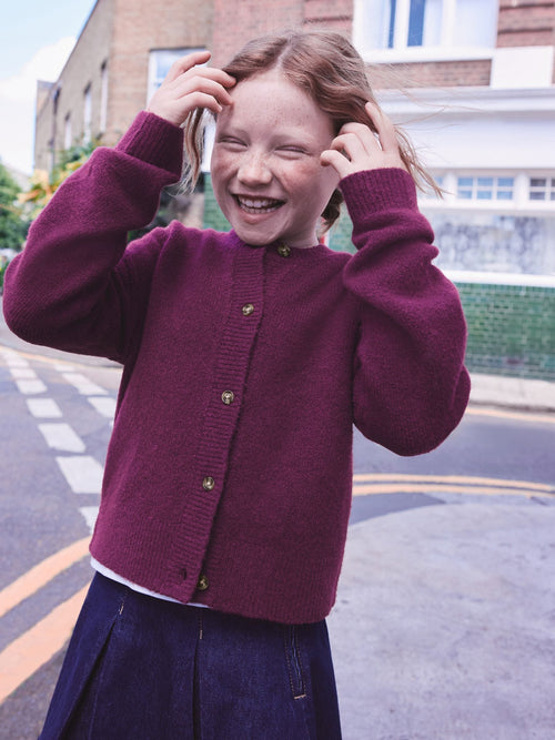 Berry Cosy Cardigan (3-16yrs)