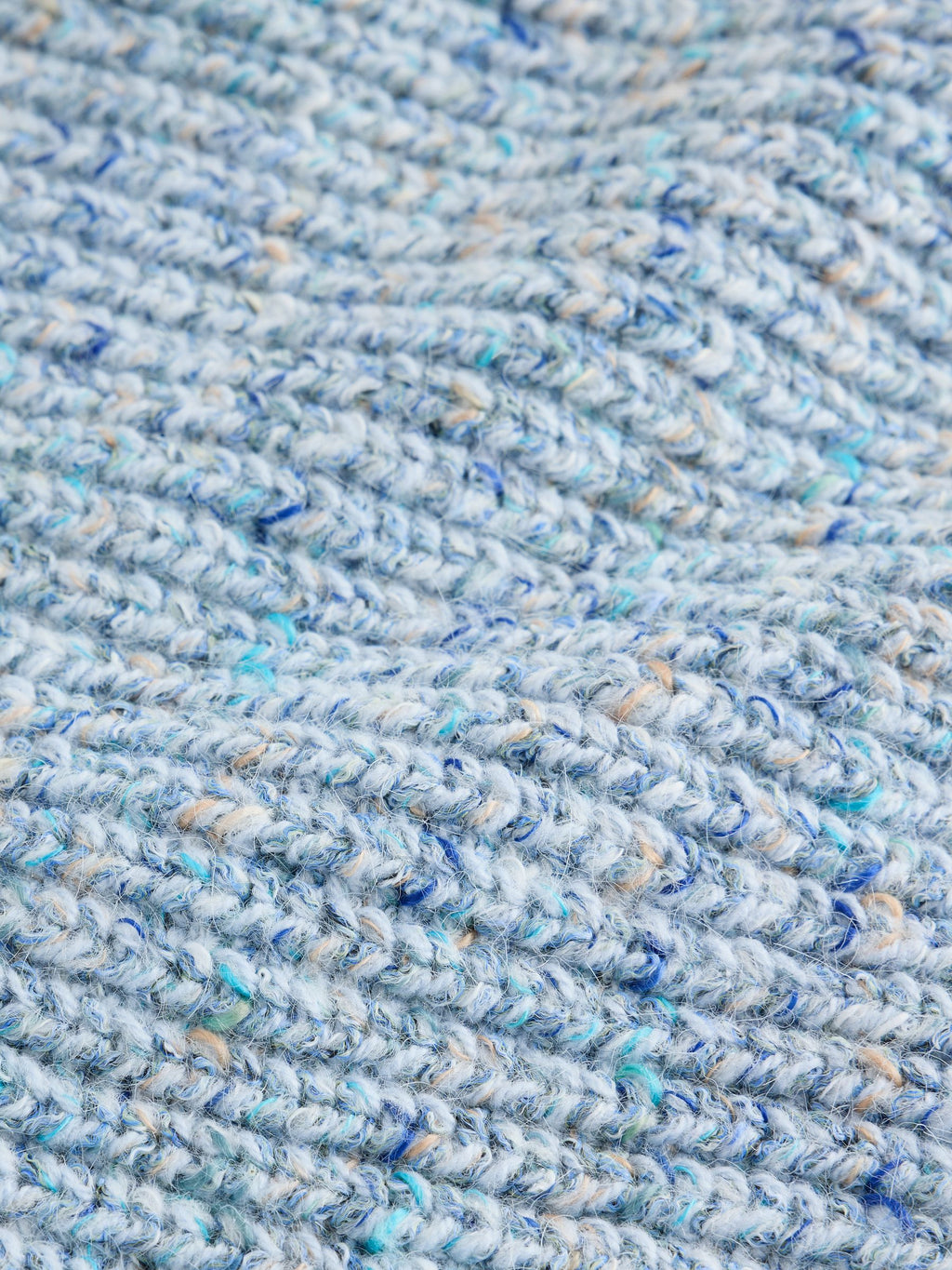 Blue Twist Knitted Crew Neck Jumper (3mths-7yrs)