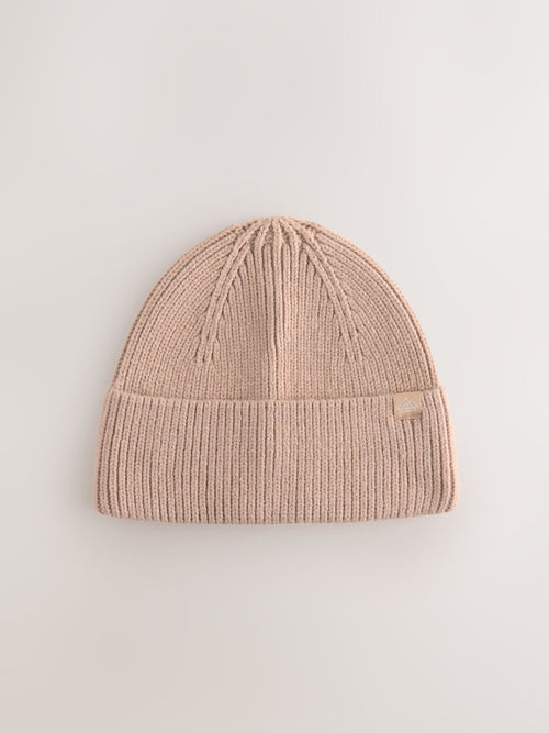 Stone Knitted Beanie Hat (1-16yrs)