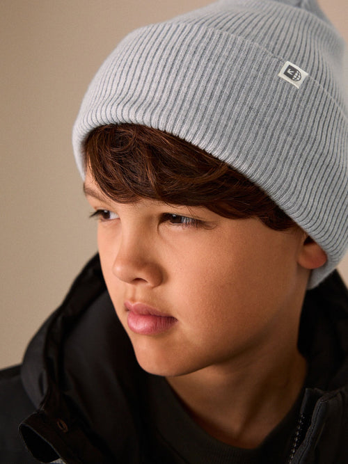 Grey Beanie Hat (1-16yrs)