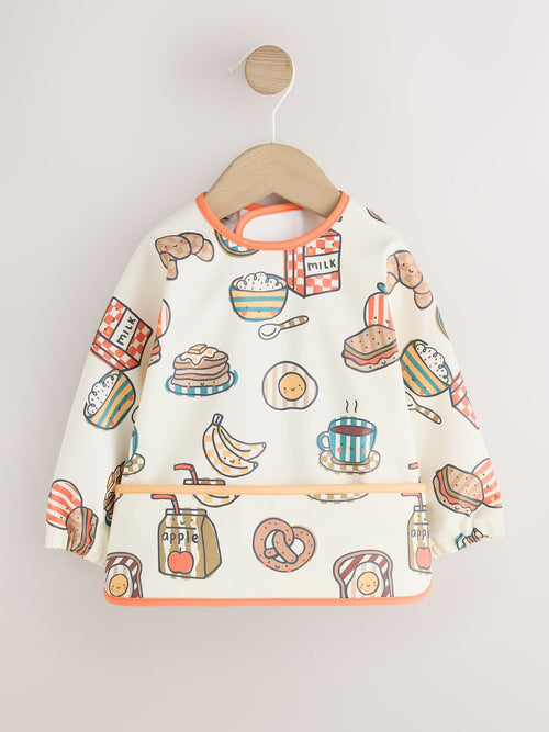 Milk Club Stampy Weaning And Feeding Sleeved Bib