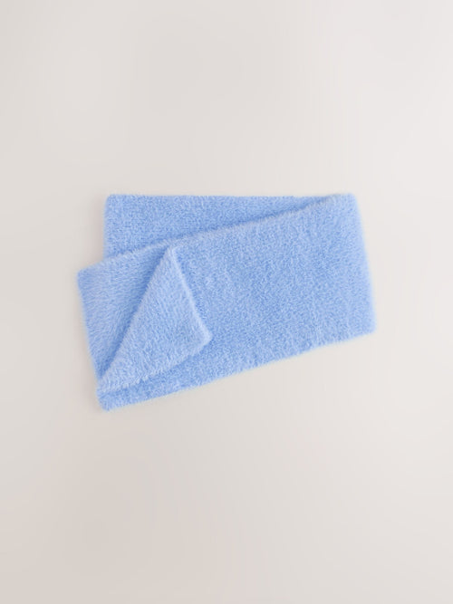 Blue Feather Scarf (3-16yrs)