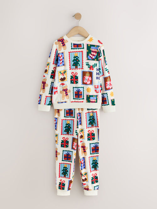 Ecru Family Christmas Matching Pyjamas Set (9mths-16yrs)