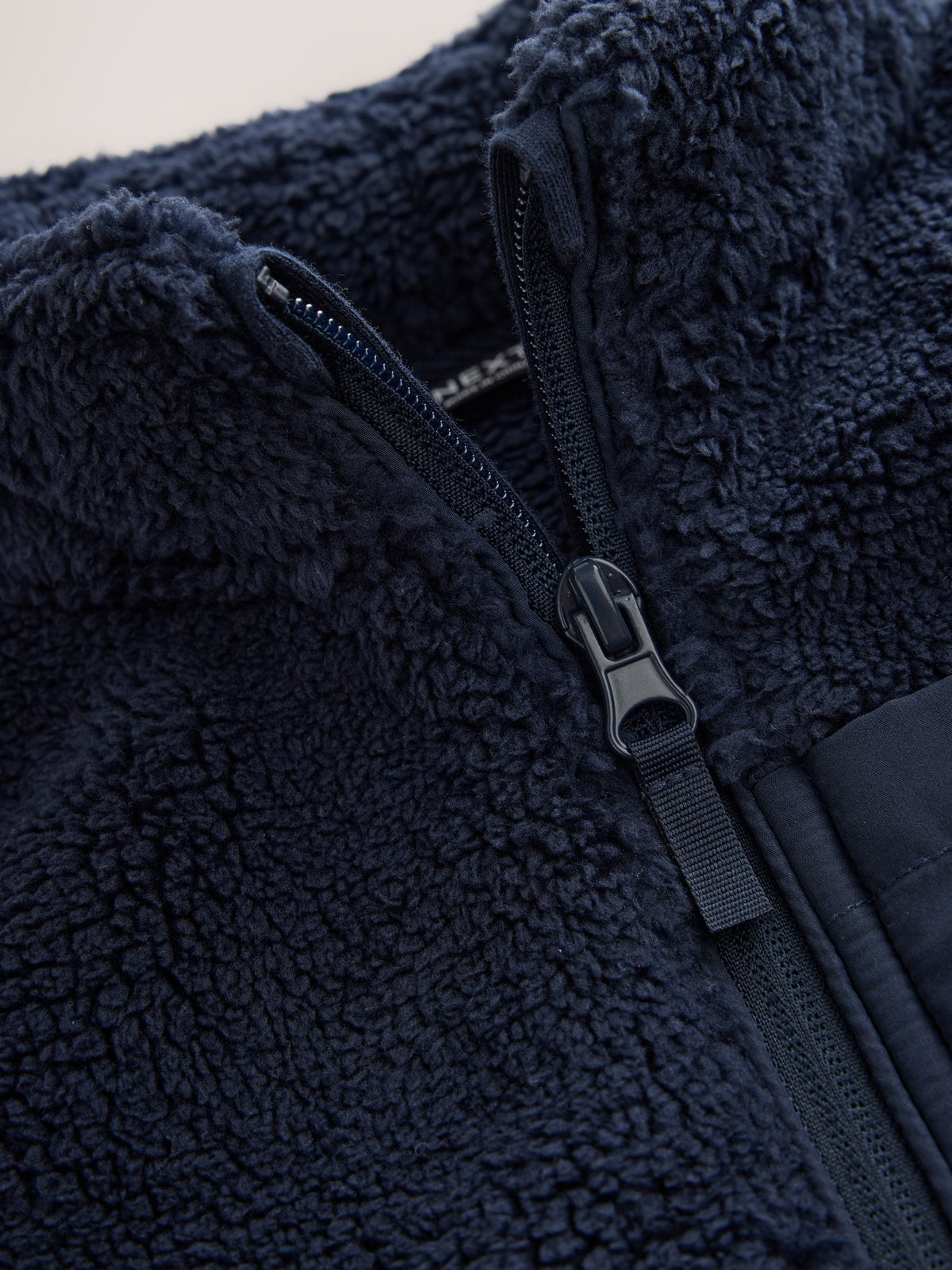 Navy Zip Up Fleece (3mths-7yrs)