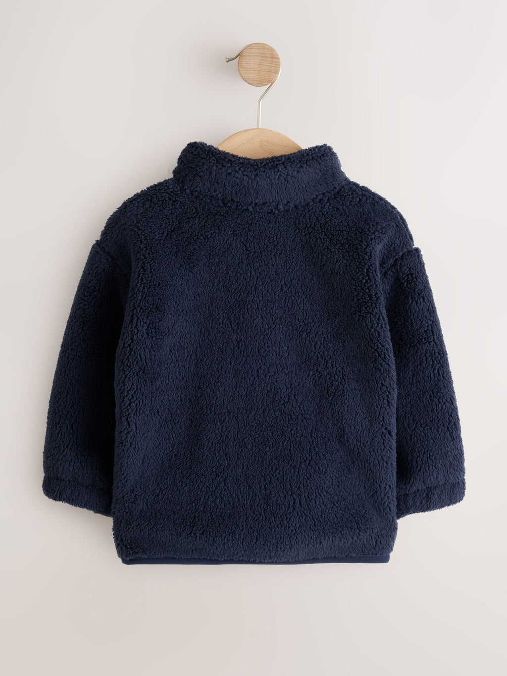 Navy Zip Up Fleece (3mths-7yrs)