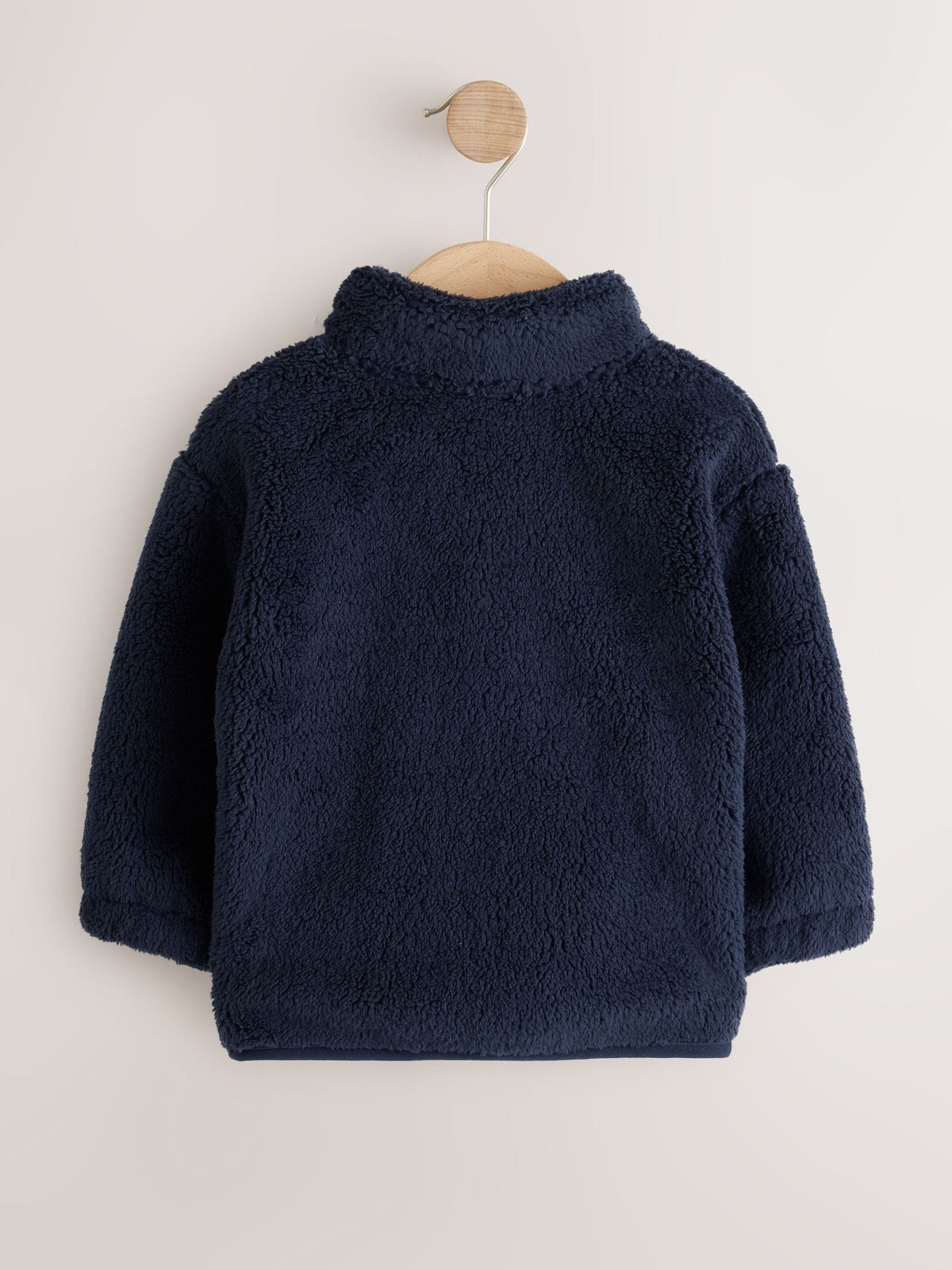 Navy Zip Up Fleece (3mths-7yrs)