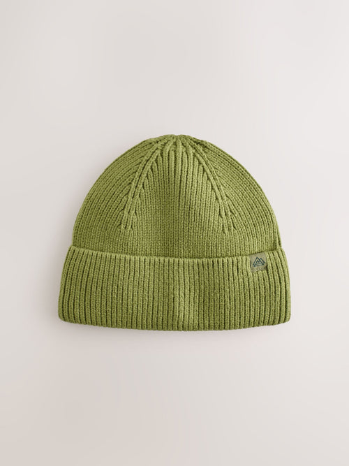 Light Green Knitted Beanie Hat (1-16yrs)