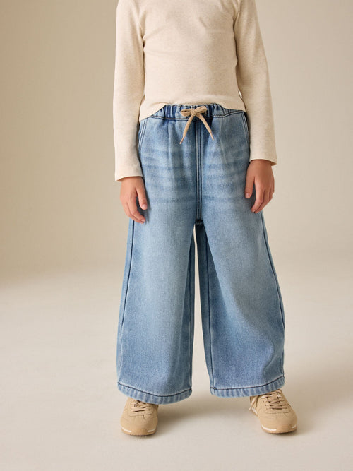 Blue Denim Cosy Fleece Lined Jeans (3-16yrs)
