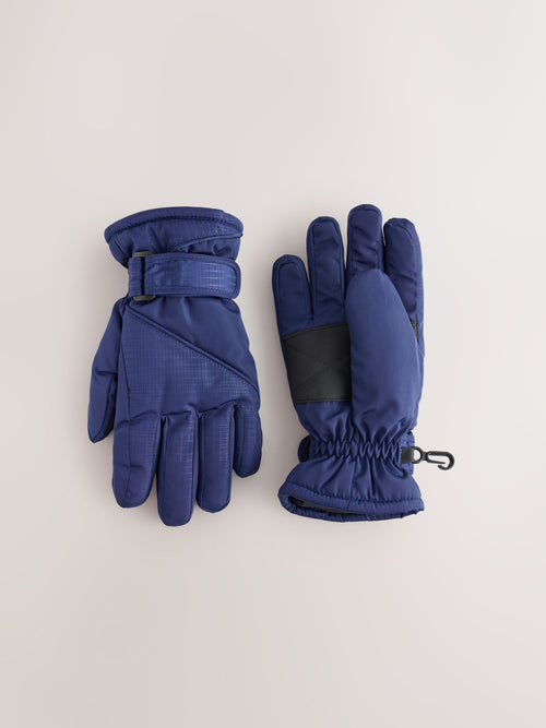 Navy Ski Gloves (3-16yrs)