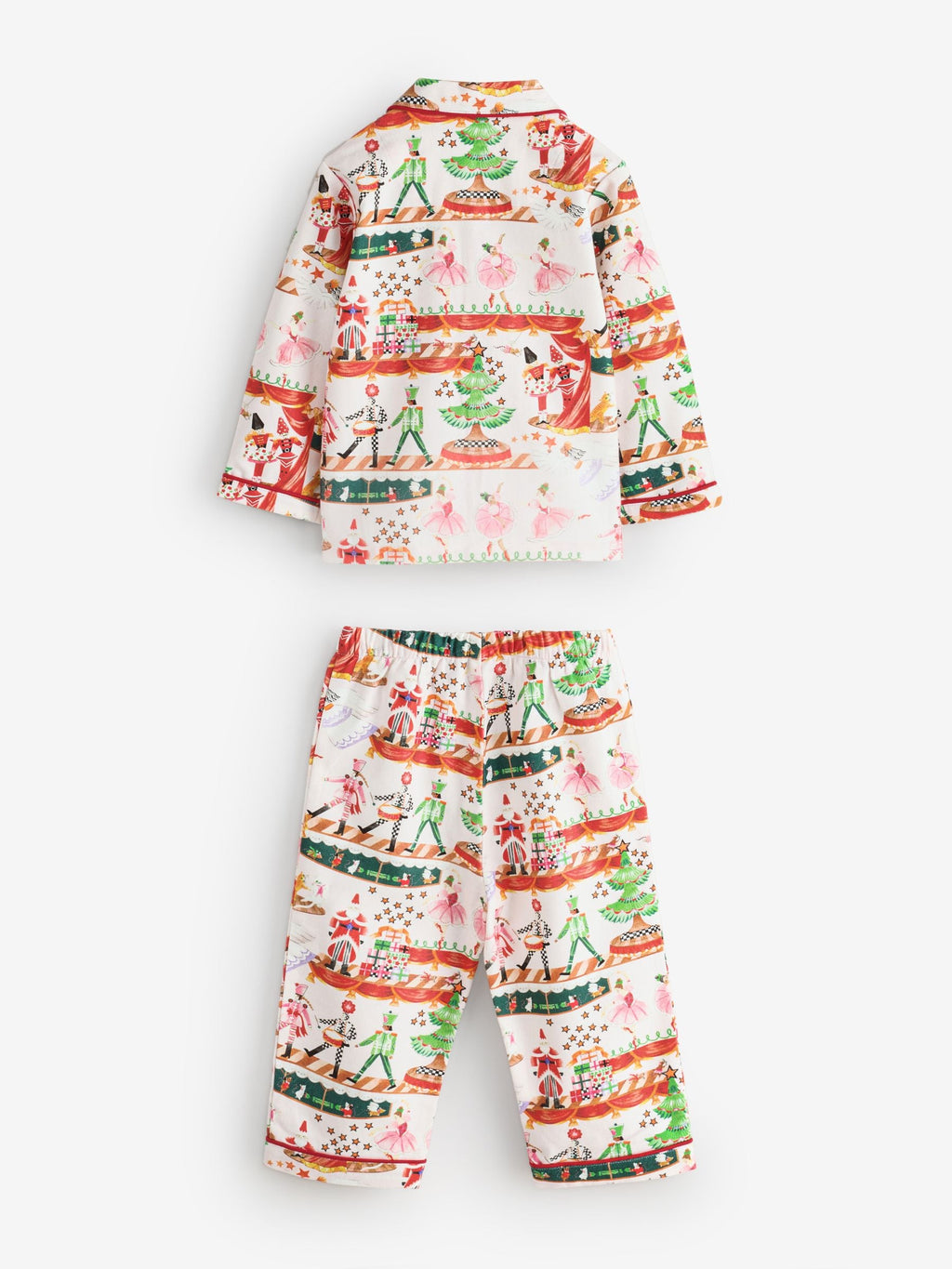 Cath Kidston Cream Nutcracker Single Button Through Pyjamas