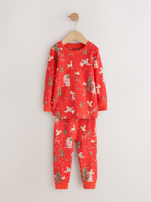 Red Mouse Christmas Snuggle Pyjamas Set (9mths-12yrs)