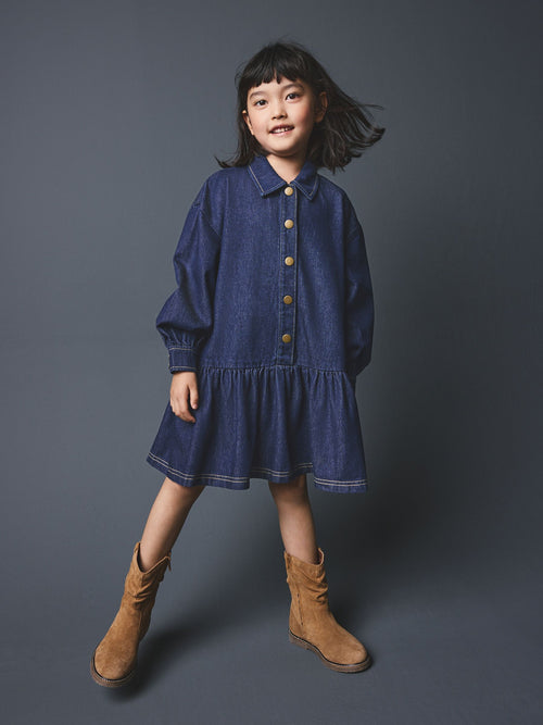 Denim Shirt Dress (3-16yrs)