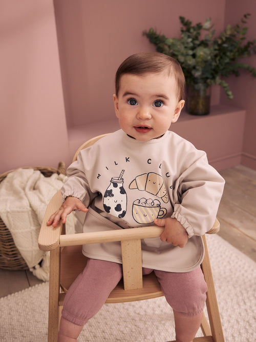 Milk Club Weaning And Feeding Sleeved Bib
