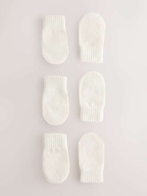Ecru Magic Mitts Gloves 3 Pack (3mths-6yrs)