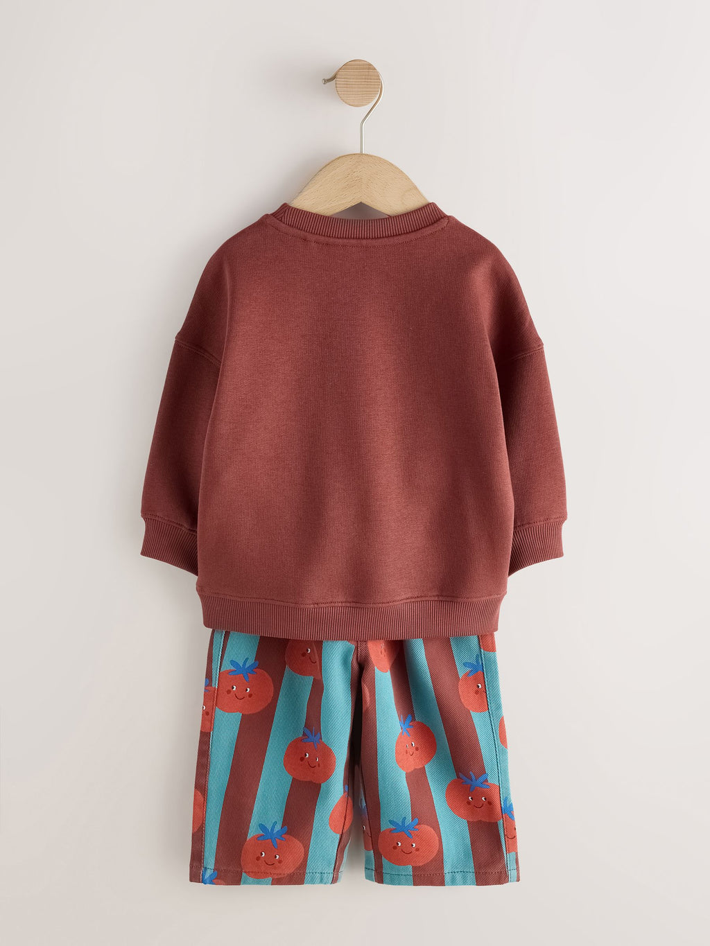 Red/Blue Long Sleeve Top and Trousers Set (3mths-7yrs)