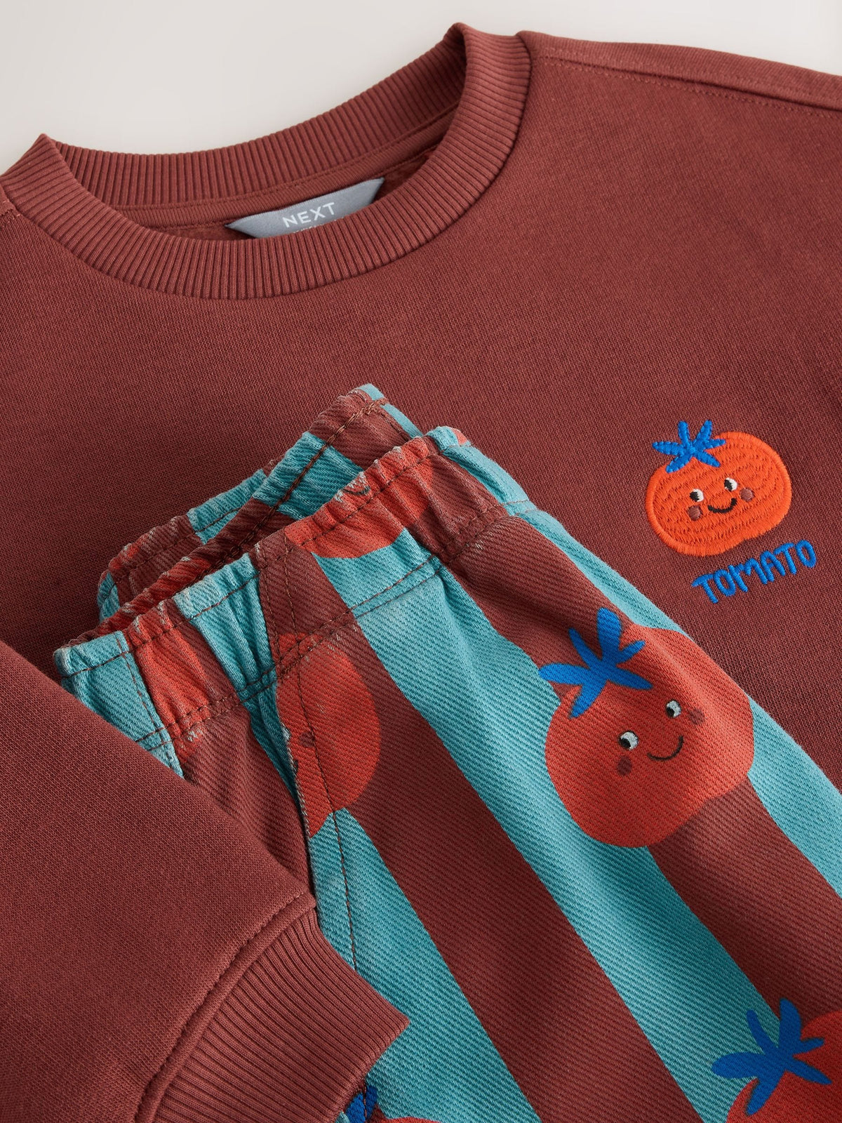 Red/Blue Long Sleeve Top and Trousers Set (3mths-7yrs)