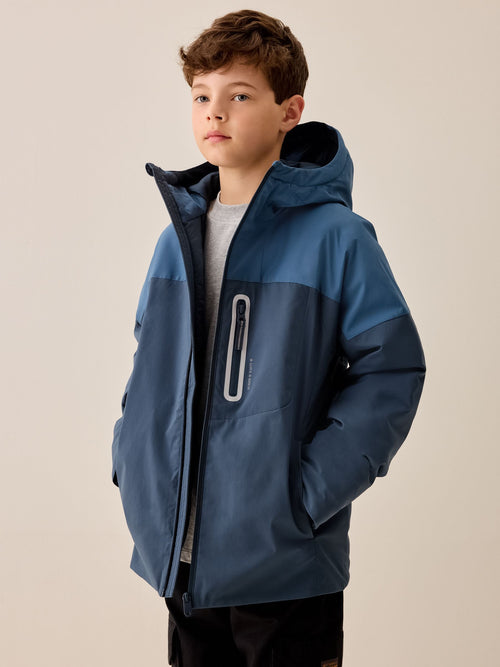 Blue Shower Resistant Coat (3-17yrs)
