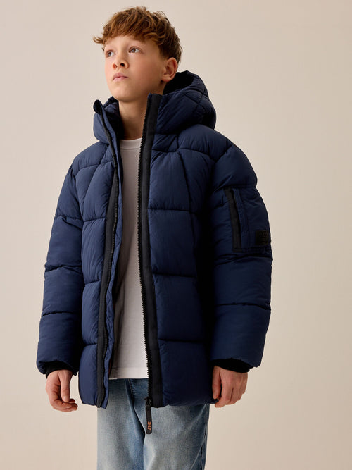Navy Blue Utility Padded Coat (3-16yrs)