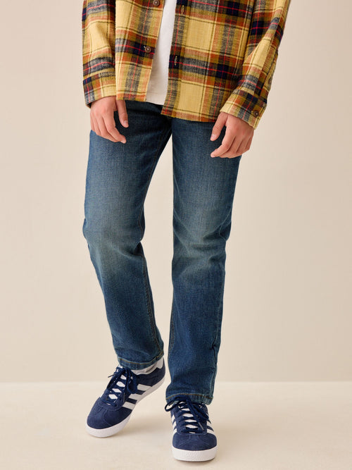 Indigo Blue Regular Fit Stretch Jeans (3-16yrs)