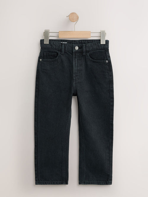 Black Loose Fit Authentic Jeans (3-16yrs)