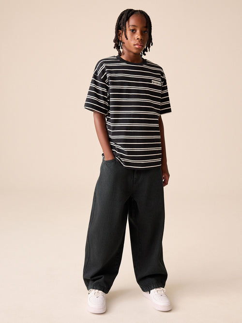 Black Barrel Fit Authentic Jeans (3-16yrs)