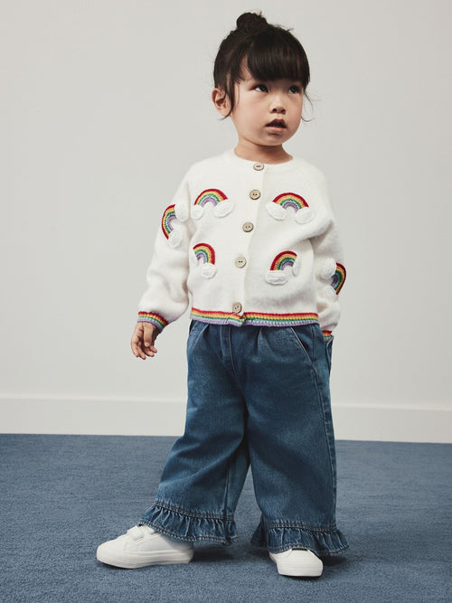 Rainbow Badge Cardigan (3mths-7yrs)