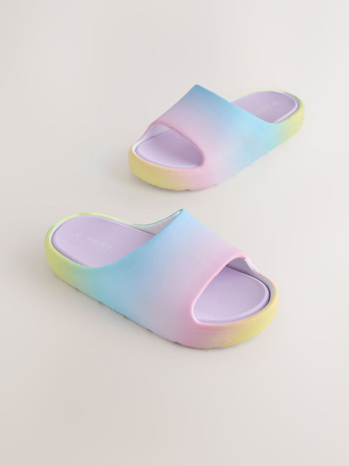 Pastel Rainbow Comfort Sliders