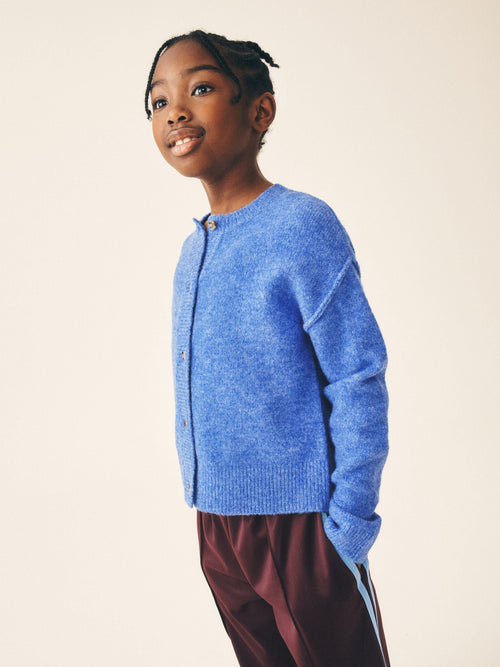 Cobalt Blue Cosy Cardigan (3-16yrs)