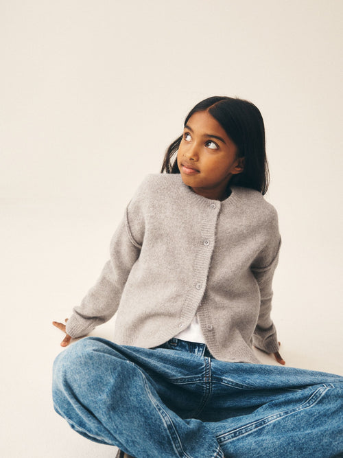 Oatmeal Cosy Cardigan (3-16yrs)