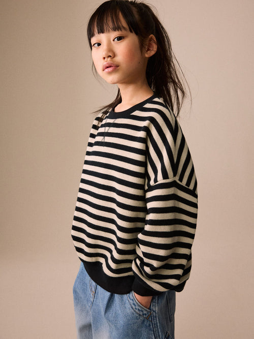 Multi Oversized Cosy Rib Sweatshirt (3-16yrs)