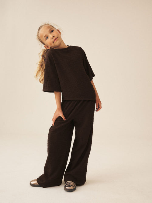 Chocolate Brown Top and Leggings Set (3-16yrs)