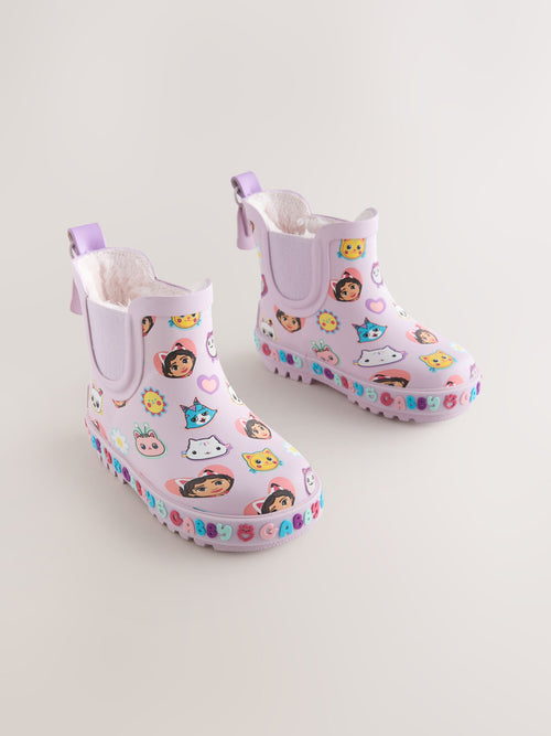 Lilac Purple Gabby's Dollhouse Chelsea Wellies