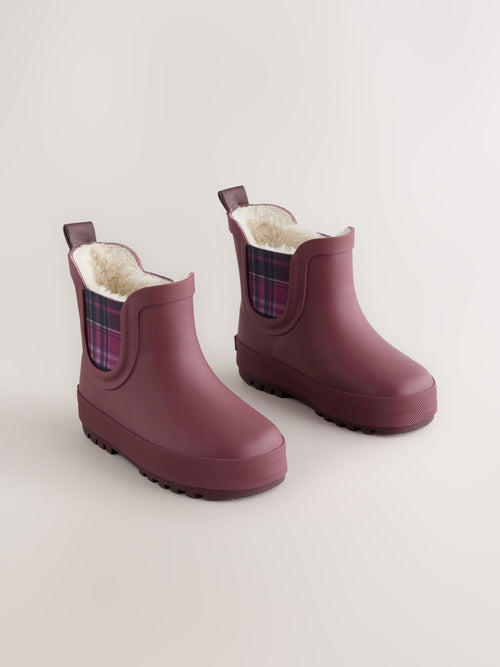 Burgundy Red Chelsea Wellies