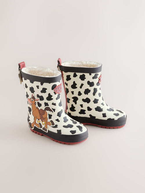Black/White/Red Toy Story Wellies