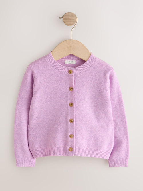Lilac Purple Knit Cardigan (3mths-7yrs)