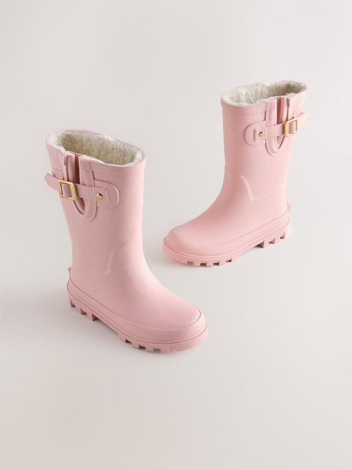 Pink Standard Fit (F) Buckle Wellies