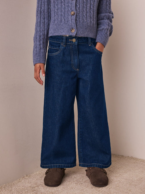 Rinse Wash Wide Leg Jeans (3-16yrs)