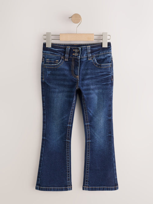 Dark Wash Low Rise Flared Jeans (3-16yrs)