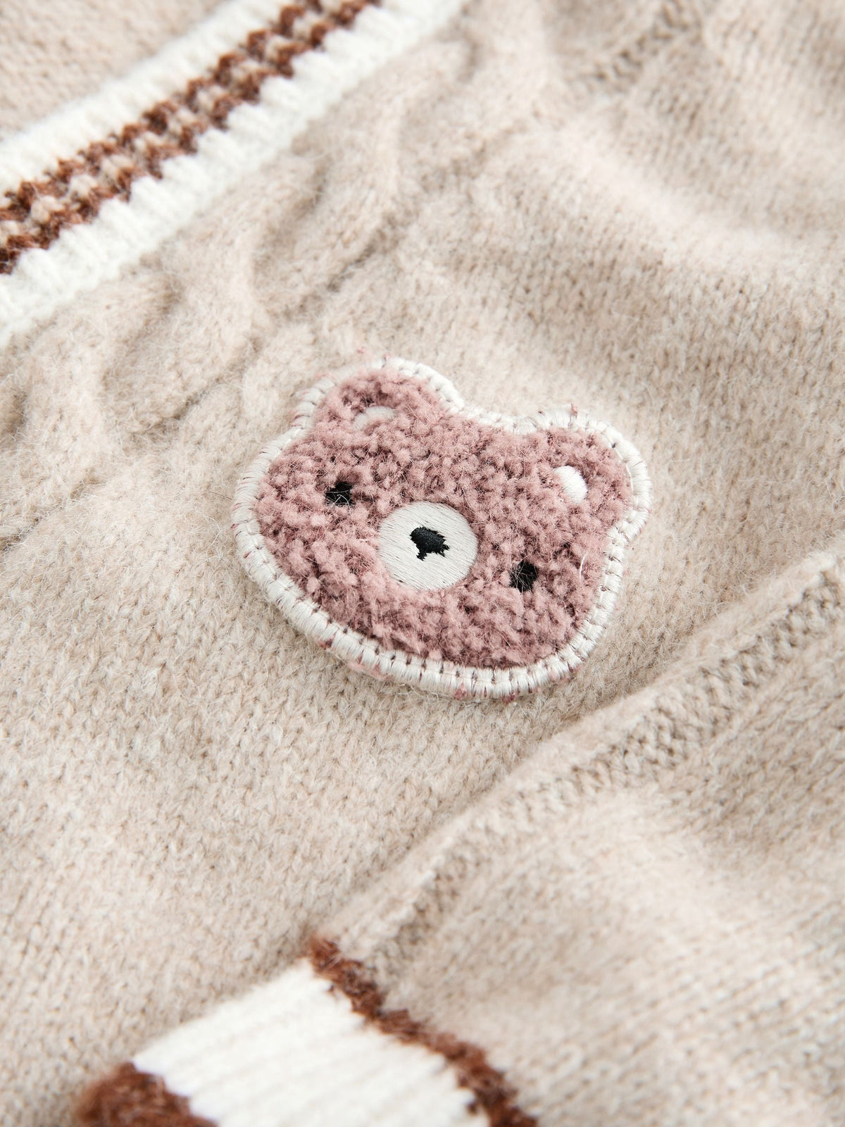 Neutral Bear Character Cardigan (3mths-7yrs)